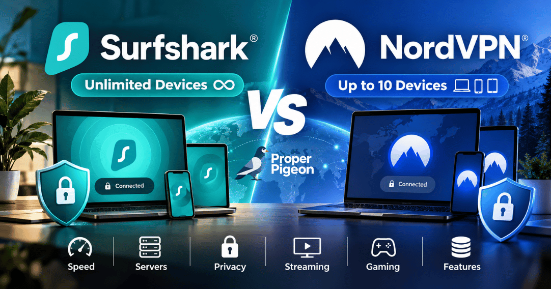 Surfshark vs NordVPN: Which VPN Wins in 2026? Comparing Features, Speed, and Access